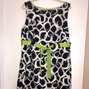 Avenue Dress.  Dark blue.  Size 22